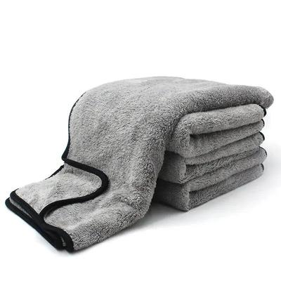 Полотенце из микрофибры 75*35 см, салфетка для мытья автомобиля, толстая, сильная, впитывающая воду, сухая салфетка для чистки автомобиля