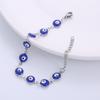 Friendship Turkish Unisex Demon Eye Bracelet Metal Lucky Women Bracelet Korean Style Hand Chain