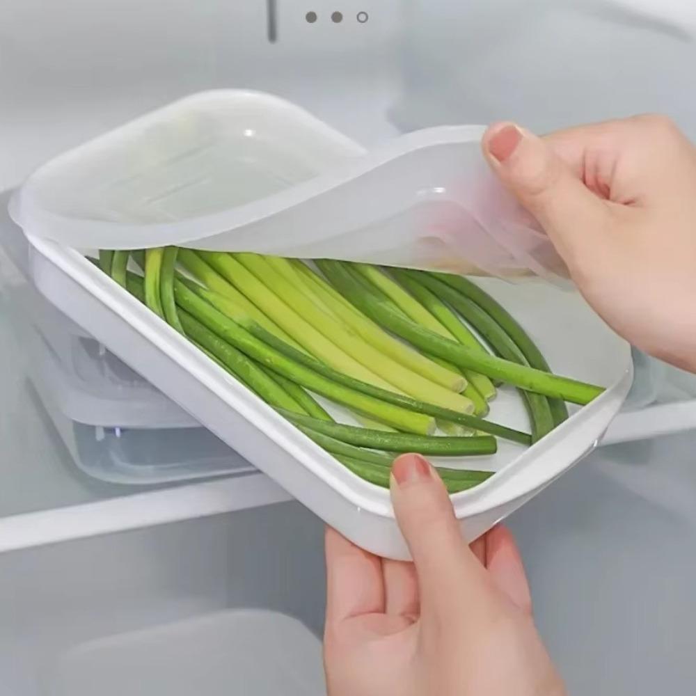 350 мл/700 мл/800 мл/1600 мл Контейнер для заморозки Герметичный Свежий Разделенный Органайзер для Сортировки Продуктов