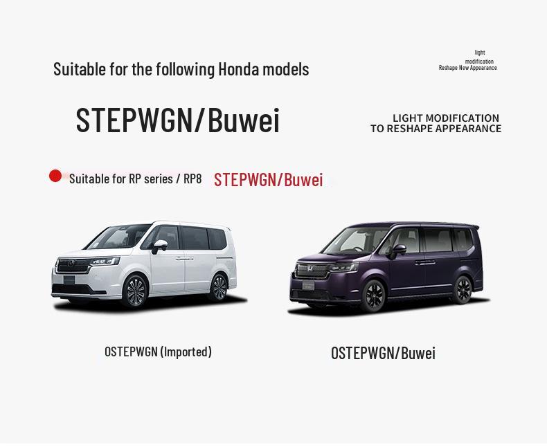 Яркая нержавеющая сталь для Honda STEPWGN RP8, аксессуары для панелей дверей