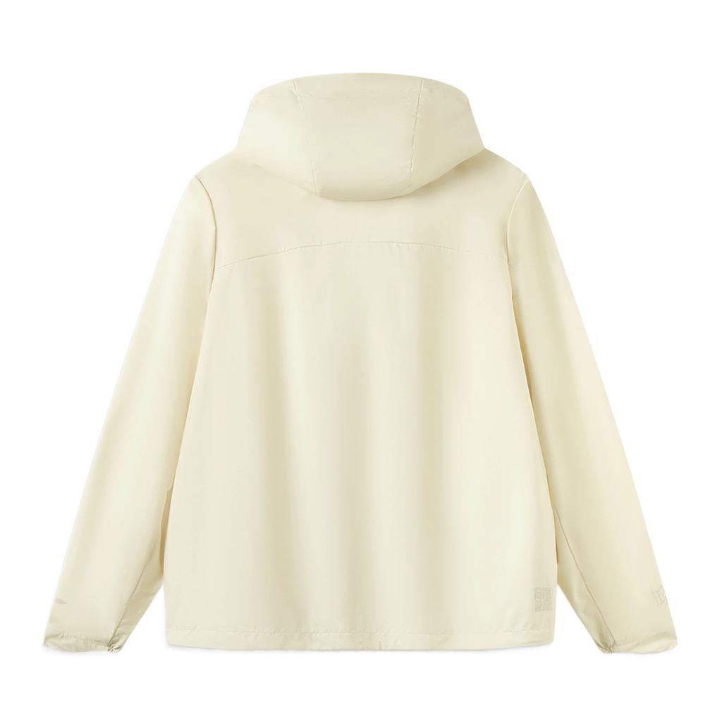 Men's Li-Ning Jackets Unisex Xuan Paper White Hooded (Non-detachable) Moderate