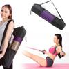 Convenience Black Yoga Backpack Yoga Mat Waterproof Backpack Carrier Mesh Adjustable Strap Sport Tool Gym Bags