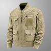 Men's Waterproof Multi-Pocket Outdoor Jacket for Spring and Autumn Camping
