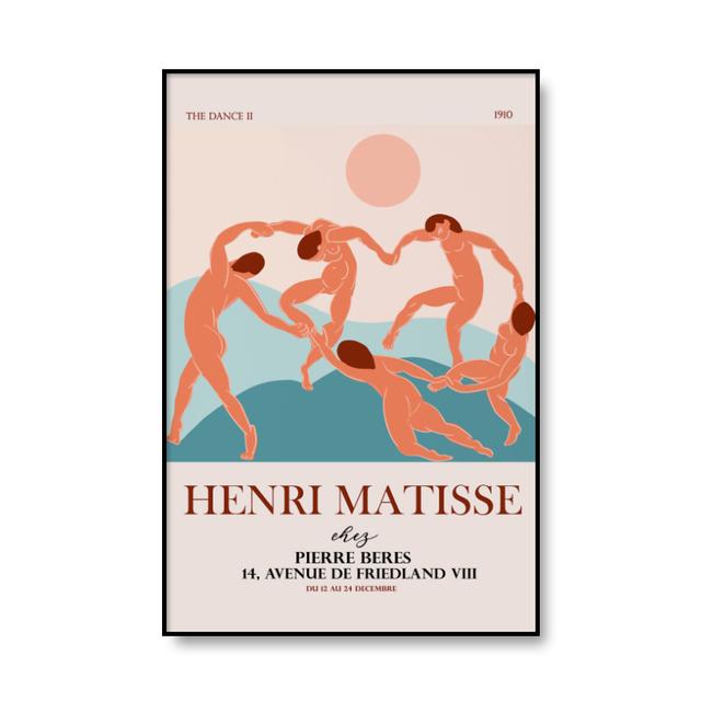 Анри Матисс абстрактный обнаженный художественный постер минималистская иллюстрация холст живопись галерея печать настенная картина современная комната домашний декор