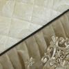 Кружевное бархатное покрывало King Size, стеганая юбка с рюшами, эластичное покрывало для кровати размера «queen-size», наволочки, мягкие и теплые европейские 3 шт.