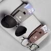 Car Suede Glasses Clip Sun Visor Sunglasses Clamp For Skoda Kylaq Elroq Kodiaq Octavia Enyaq Kamiq Scala Rapid Superb Karoq Yeti