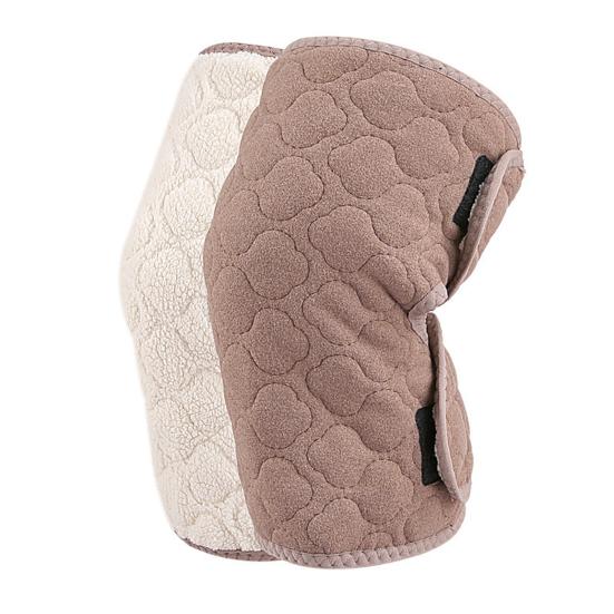 Зимние наколенники с утолщенной флисовой подкладкой, наколенник, теплая термоподдержка колена, компрессионный рукав