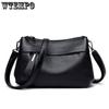 Women's Handbag Versatile Atmosphere Single Shoulder Cross Bag Fashion Soft Leather Solid Color Bag