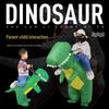 Dinosaur Inflatable Costume Set: Adult & Child Ride-on Dragon