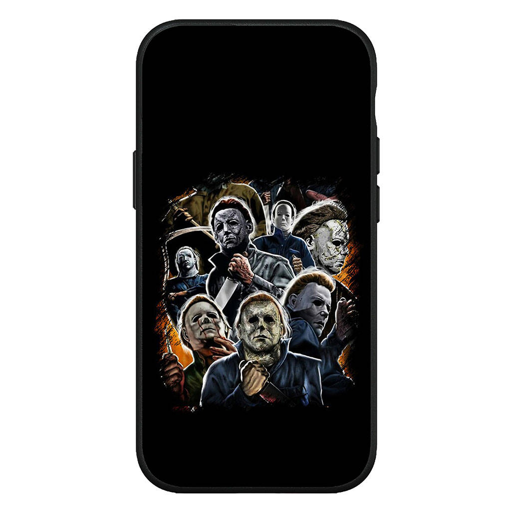 Cover for iPhone 16 15 Xiaomi Redmi Note 14 13 12 11 Pro Max X 8 9 16e Samsung Galaxy S25 S24 S23 A4 Moto G45 G35 OPPO Huawei Michael Myers Phone Case