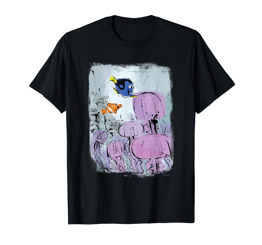 Disney & Pixar Finding Nemo Marlin & Dory Jellyfish T-Shirt