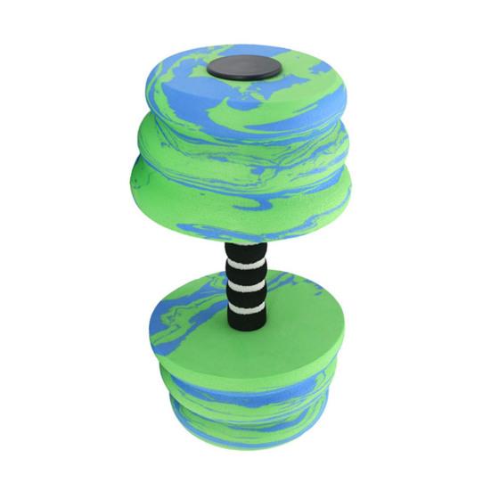 1/2Pcs Water Sports Dumbbells Water Workouts Easy Grip Foam Barbells High-density EVA Fitness Dumbbells