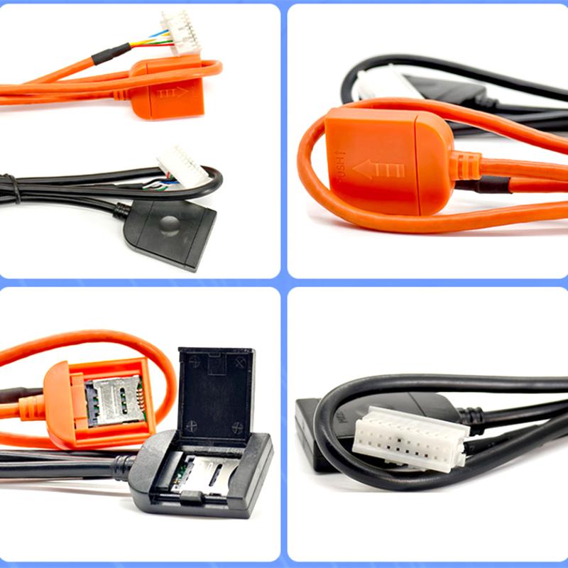 Адаптер слота для SIM-карты для Android Radio Multimedia Gps 4G 20pin Cable Connector Автомобильные аксессуары Провода Запасная часть