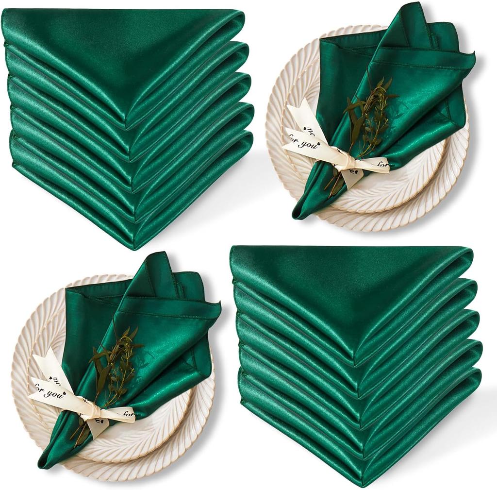 12 шт 30x30 см свадебные красные атласные салфетки оптовая продажа мягкие салфетки для стола для рождественского новогоднего украшения вечеринки ужина декор стола