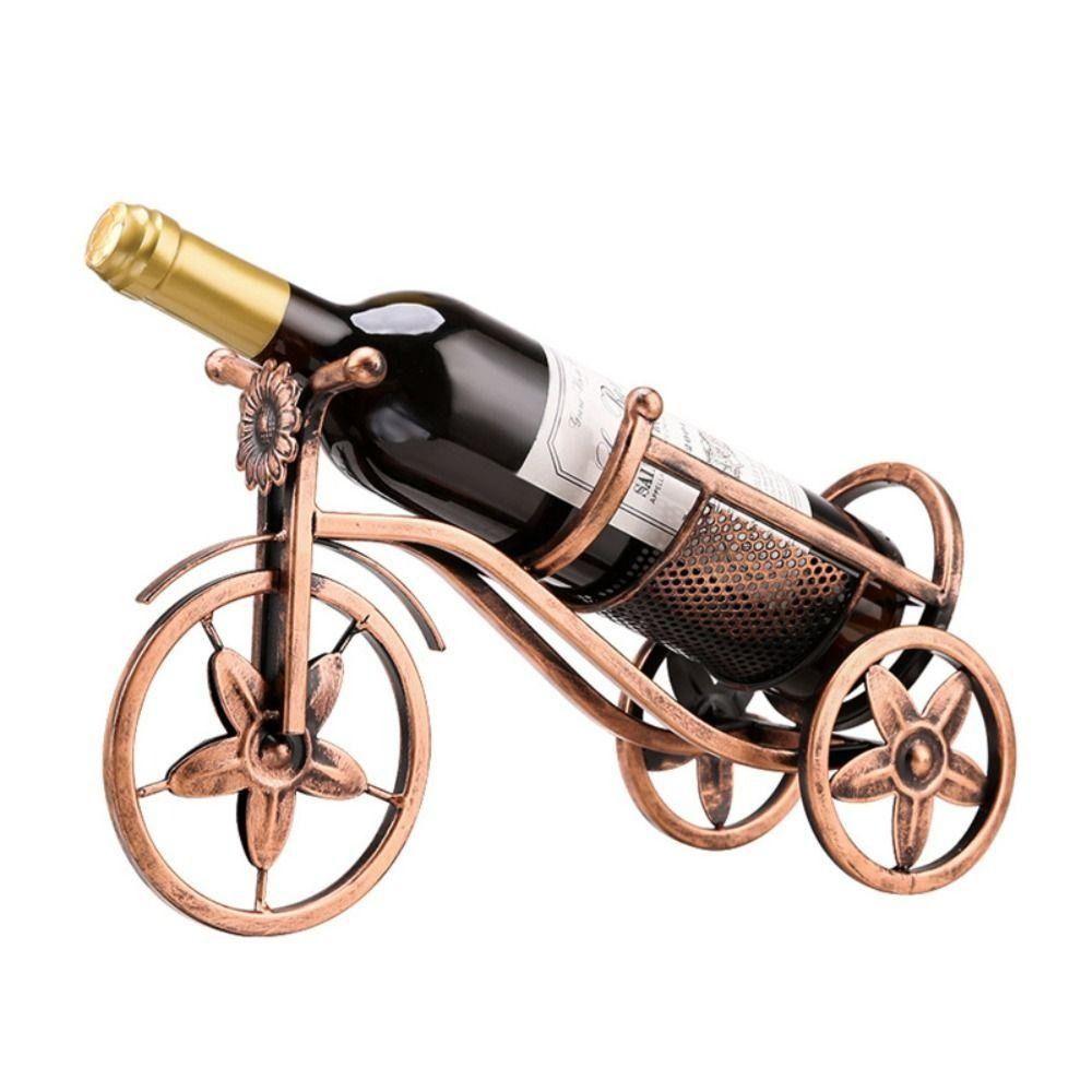 1Pcs Carriage Bike Wine Rack Cup Organizer Wine Bottle Display Durable Wine Glass Holder