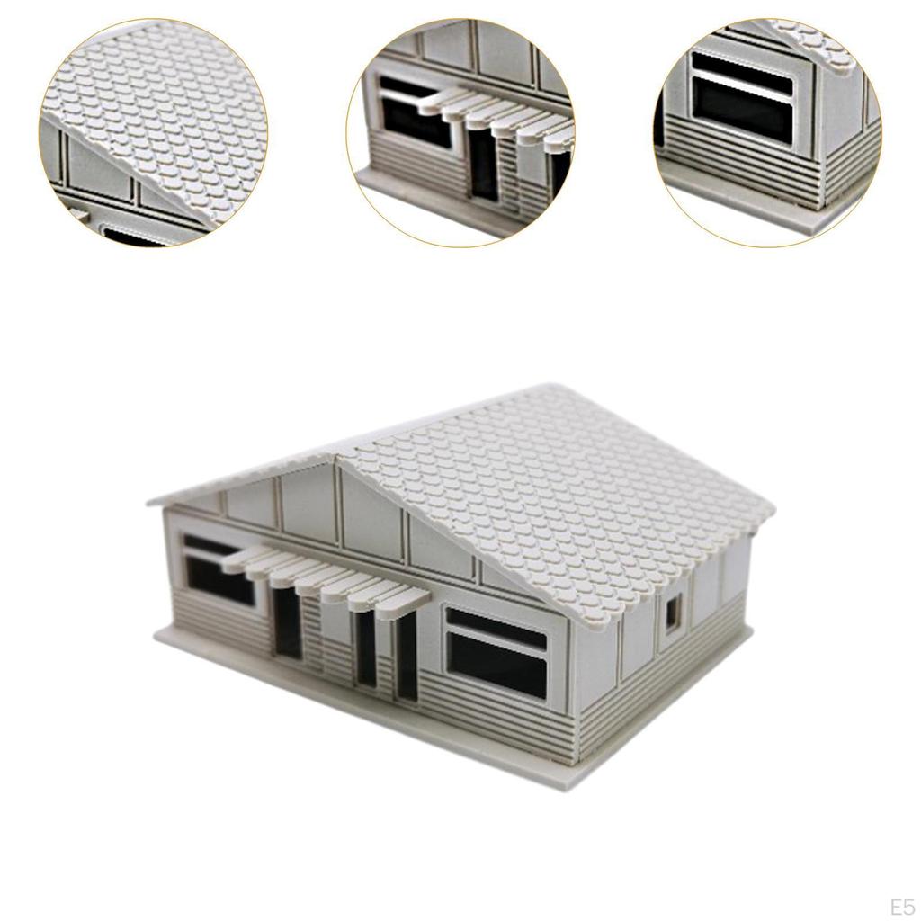 1/87 Building Model Kits Assembled Layout Scenery Educational Railway