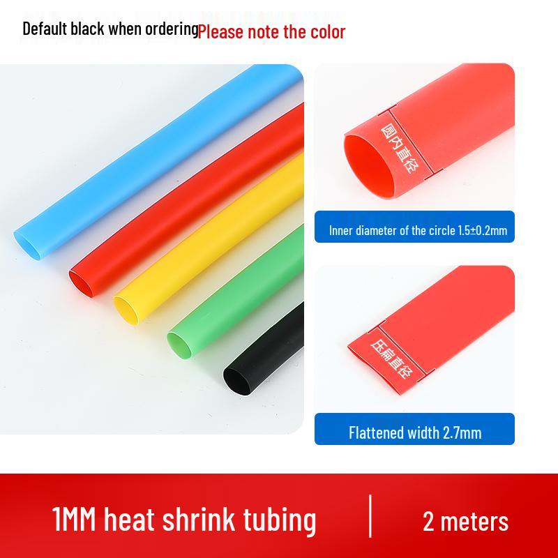 Heat Shrink Tubing Insulation Sleeve for Wire Protection - Thermoplastic Melt Tube for Data Cables, Whole Roll.