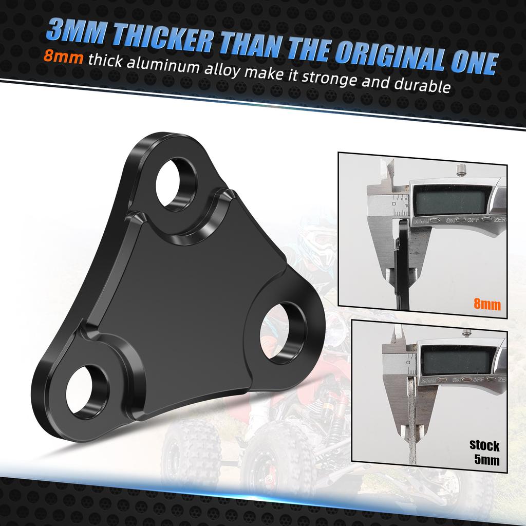 For Honda TRX450R 2006-2009 Engine Mount Brackets ATV TRX 450R TRX450ER 50351-HP1-600 Aluminum Alloy