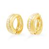 ESTELLE Earrings Silver Yellow Gold Plated Cubic Zirconia [Official] Women's 0776-0065-0000-0000