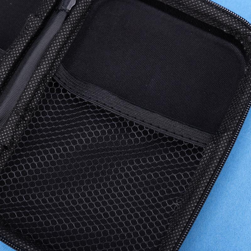 EVA Чехол-органайзер для Power Bank и цифровых аксессуаров, защитный жесткий корпус, сумка для переноски, ударопрочный органайзер на молнии, компактный дизайн