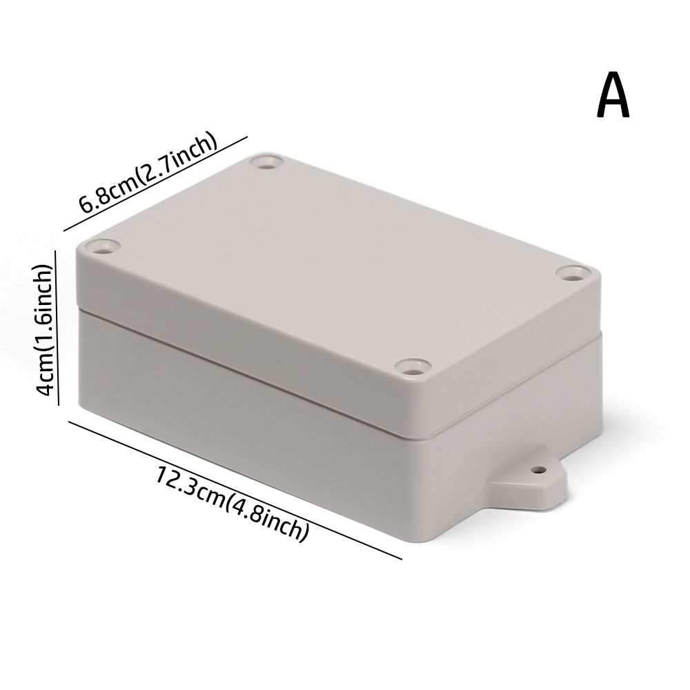 ABS Plastic White Electronic Project Box Enclosure Boxes Waterproof Cover Project Instrument Case