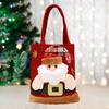 Christmas Handbag Cartoon Santa Claus Snowman Elk Gift Bag Large Capacity Great Load Bearing Merry Christmas Decor Children Adult Sex Wear