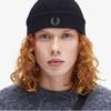 Fred Perry Вафельная хлопковая шапка-бини черного цвета Cfpu2438130 102