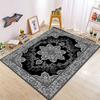  Vintage Persian Style Living Room Carpet Machine Washable Washable Floor Mat Light and Comfortable Bedroom Bedside Rugs