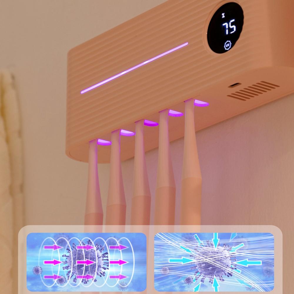 Xiaomi Антибактериальный УФ-стерилизатор для ультрафиолетовых зубных щеток, автоматический дозатор зубной пасты, соковыжималка, набор аксессуаров для ванной комнаты