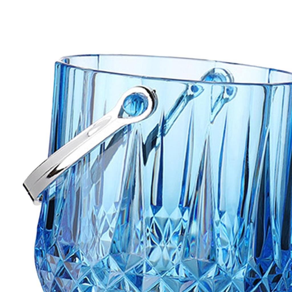 Bucket, Party Beverage Bin, Ice Container Drink Chiller, Bucket Acrylic Storage Tub for Home Bar