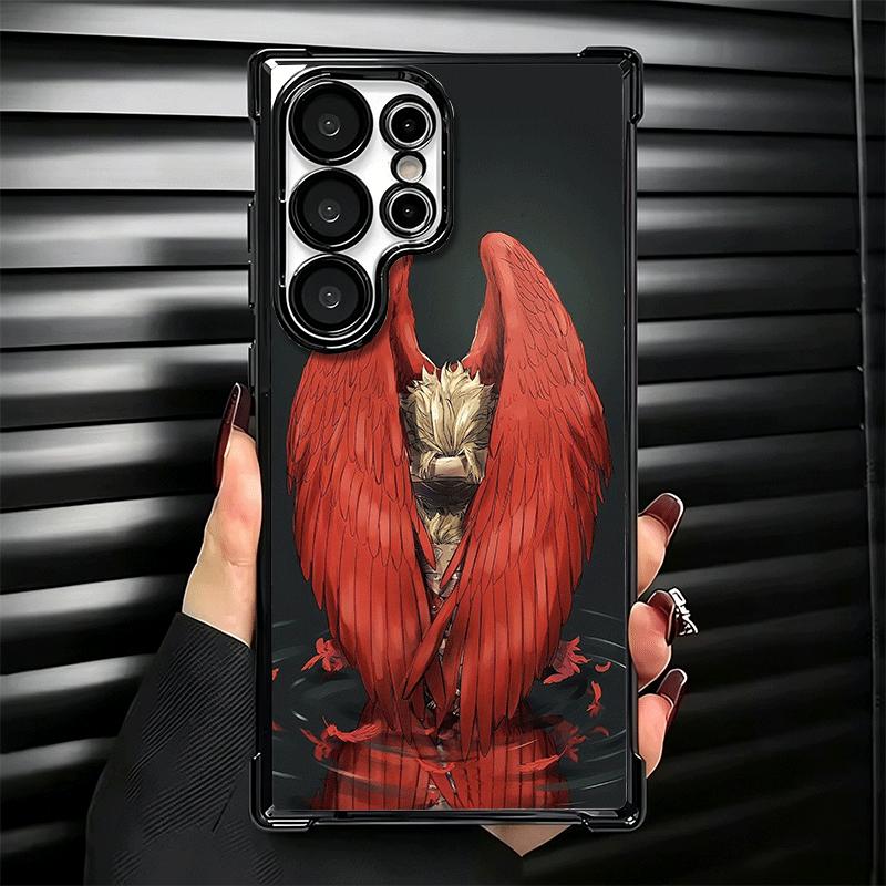 MHA Моя геройская академия Ястреб Мягкий чехол для телефона для Samsung Galaxy S26 Ultra S25 Edge S24 FE S23 Plus S22 S21 + S20 Покрытие Защита от падения Fundas