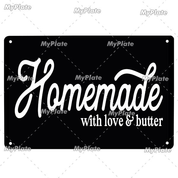 Kitchen Metal Sign Vintage Tin Sign Home Decor For Bar Pub Club Decoration Metal Plaque Painting Art Poster Cafe Decor