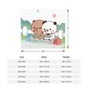 Cute Cartoon Bubu Dudu Blanket Cover  Flannel Throw Blankets Summer Air Conditioning Printed Soft Warm Bedspread