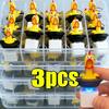!!@ 2Pcs Funny Screaming Chicken Keychain Sound Light Press Button Stress Relief Fidget Toy Cute Bag Pendant Novelty Gift