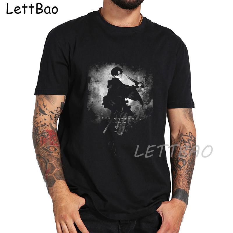 Attack On Titan Retro Design Funny Cool Anime T Shirt Men Streetwear Casual T Shirt
