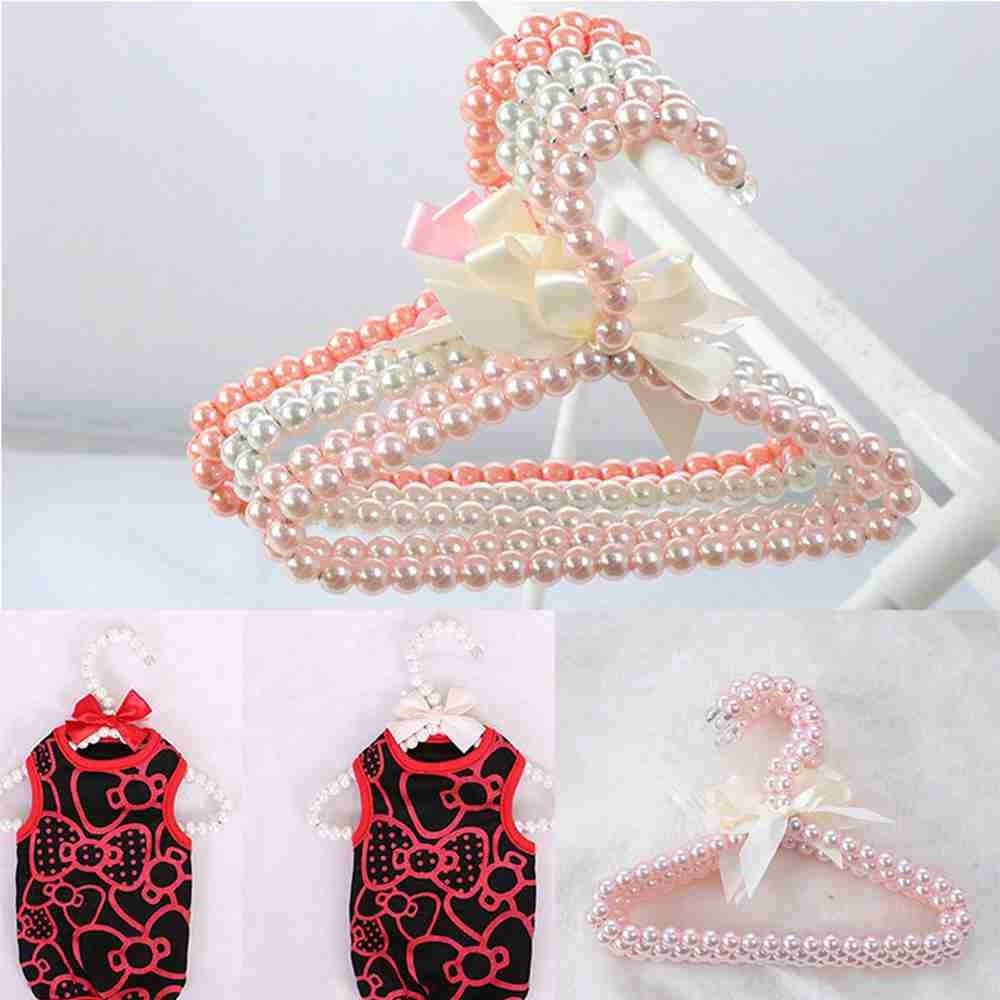 Принадлежности Жемчужные аксессуары для собак Вешалка для одежды для кошек Вешалка для одежды Вешалка для одежды для домашних животных Органайзер для хранения