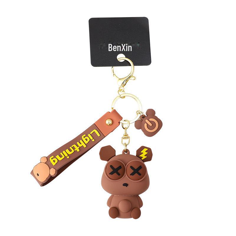 Силиконовый мультяшный брелок с изображением динозавра - милый брелок для снятия стресса