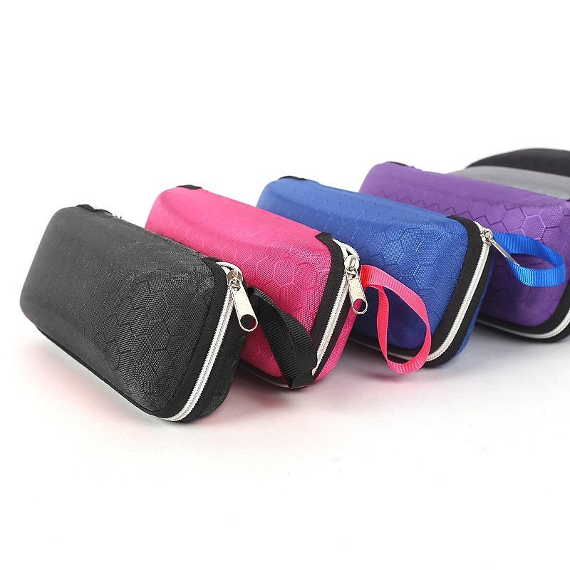 Компрессионный Прочный Легкий Компактный Чехол для Солнцезащитных Очков Дорожный Компактный Шнурок Молния Чехол для Переноски Очков