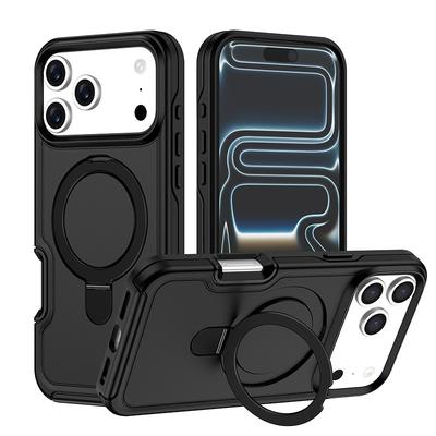 Для IPhone 17 Pro Max Armor Круглый Хвост Ракетка Подставка Чехол для Телефона