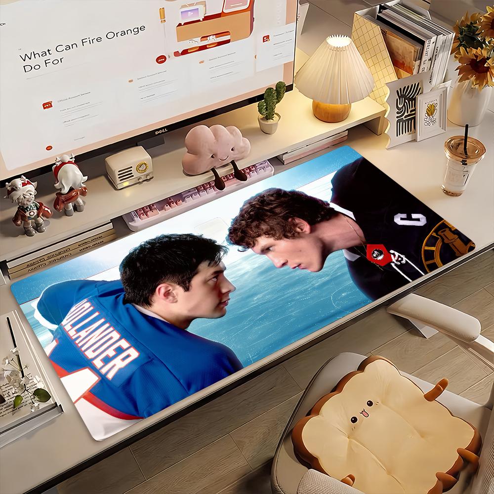 TV H-Heated Rivalry Mouse Pad Non-slip Rubber Gamer Balance Computer Mat Decoracion Deskmat Laptop Office Large