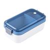 Removable Divider Lunch Storage Container ABS Airtight Kitchen Organizer  For Picnics