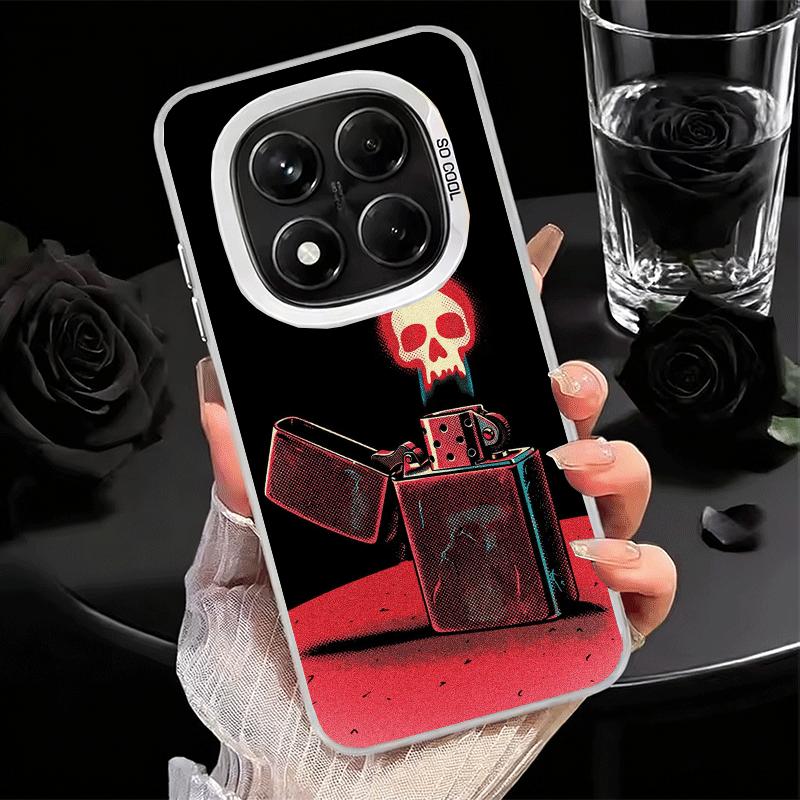 Легкий чехол для телефона с классным рисунком, мягкий, для Xiaomi Redmi Note 13 14 15 Pro Plus 12S 12 11S 11 11T 10S 10, противоударная задняя крышка