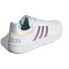 adidas Женские кроссовки Hoops 3.0 'Белый матовый фиолетовый металлик' GX1806