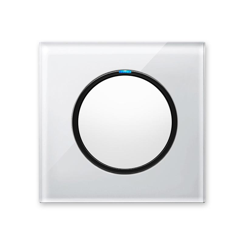 2025 LED Home Use Glass Panel Wall Light Switches Electric 220V Wall and Socket Durable  Product