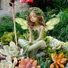 Fairy Garden Stake Decor Elf Decoration Ornament 2D Accessories for Pathway Lawn