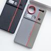 Для чехла на телефон ZTE nubia Z70S Ultra Z70 Ultra, однотонный кожаный дизайн, приятный на ощупь, со стильными линиями