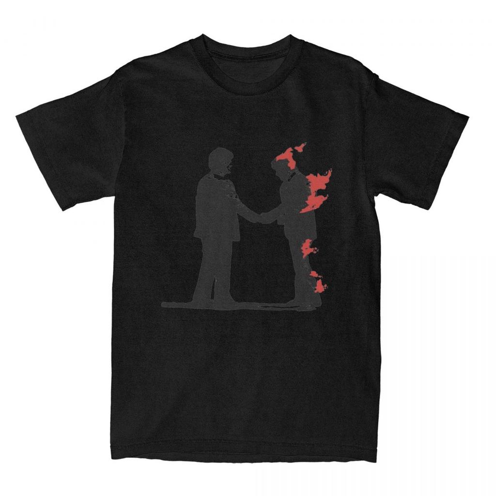 Новая футболка унисекс из хлопка Essential 2025 года, модный принт, мягкая, дышащая, с круглым вырезом, модная мужская и женская футболка-комбинезон.