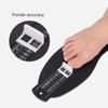 Home Adult UK Size Foot Measure Gauge Device Foot Care Hanging Design Shoes Size Measuring Ruler