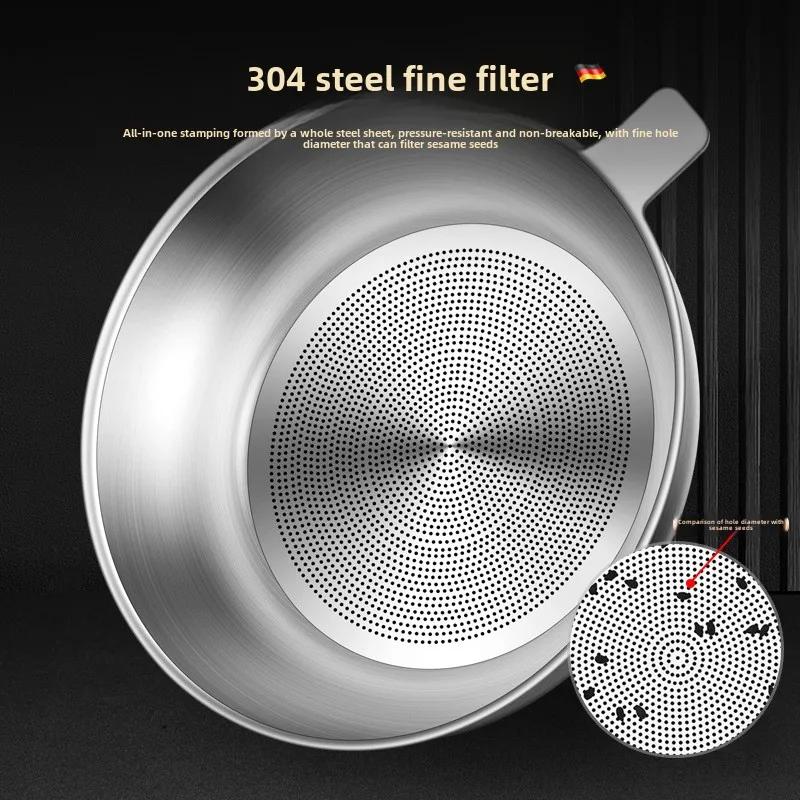 Кухонный фильтр из нержавеющей стали 304, масляный стакан, бутылка для масла, бытовой большой емкости для разделения остатков масла, горшок для заливки