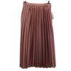 Unused ROSSO Long Length Pleated Skirt 38 Pink Urban Research Women Used